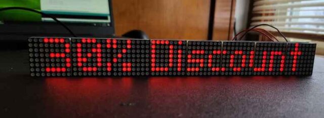 Smart Notice Board ESP8266