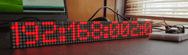 Smart Notice Board with ESP8266 & Dot Matrix LED Display