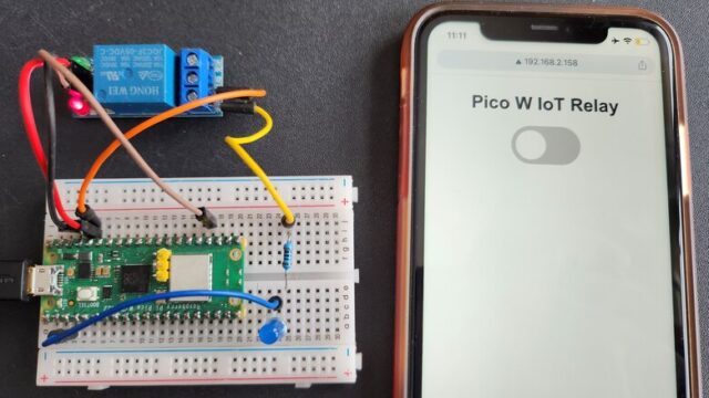 Raspberry Pi Pico W relay Control