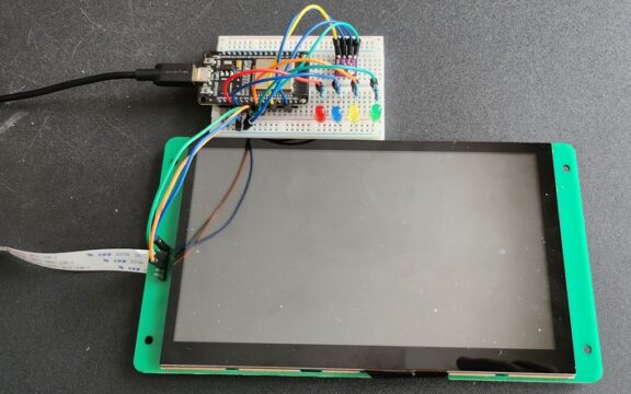 DWIN Display ESP32 Connection
