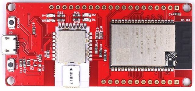 ESP32 DW3000 UWB front