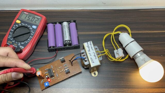 300W 12V to 220V PWM inverter