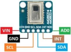 AMG8833 Pins