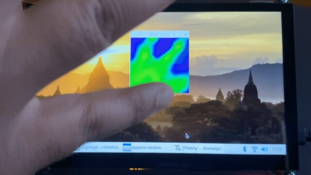 Thermal Camera with Raspberry Pi & AMG8833