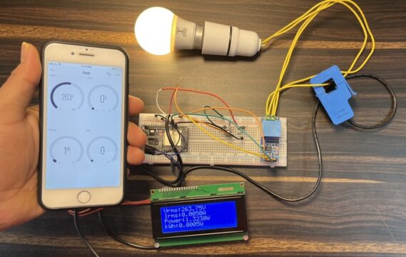IoT Electricity Energy Meter Blynk 2.0