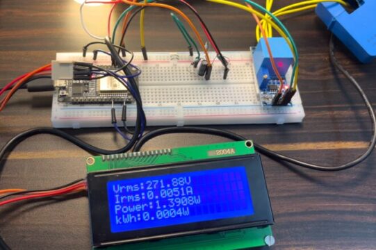 IoT Energy Meter ESP32 20x4 LCD