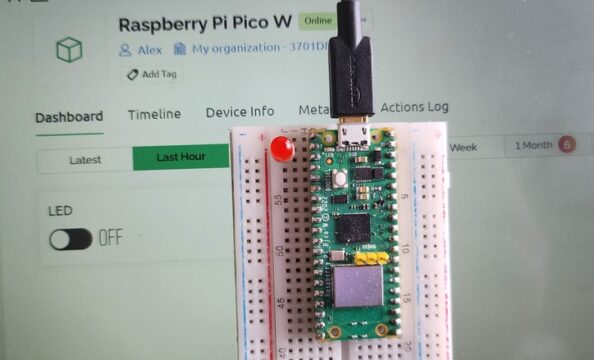 Raspberry Pi Pico W Blynk LED OFF