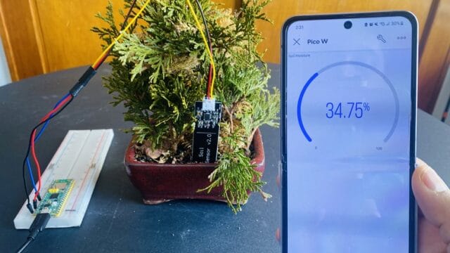 IoT Soil Moisture Pi Pico W