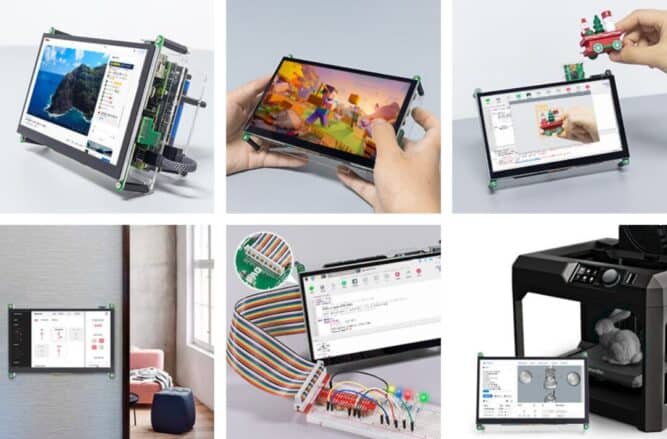 Usage of 7 inch Raspberry Pi Display