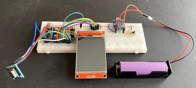 AMG8833 Thermal Camera with ESP8266 & ILI9341