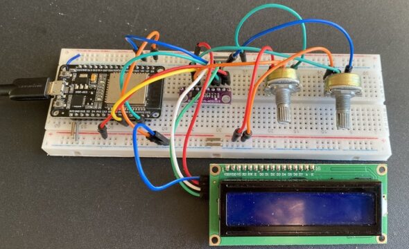 ESP32 ADS1115 LCD