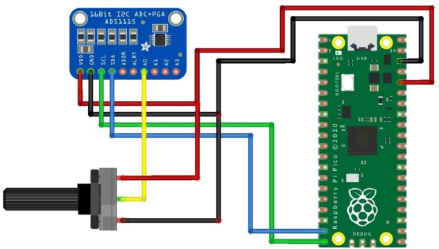 Interfacing ADS1115 ADC Module with Raspberry Pi Pico