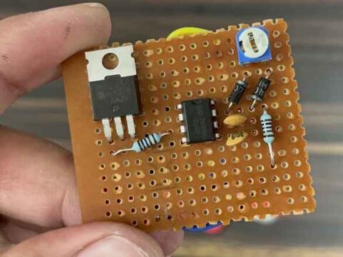 555 Timer Based LED Light Dimmer