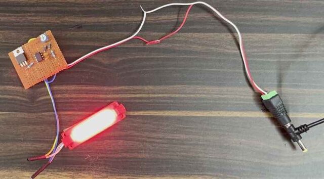 DIY Light Dimmer Circuit using 555 Timer IC & MOSFET