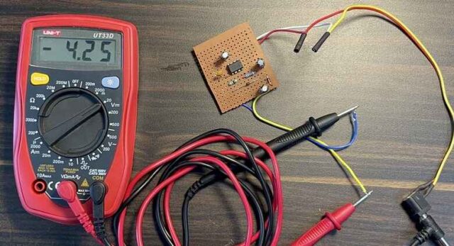 Negative Voltage Generator with 555 Timer Circuit