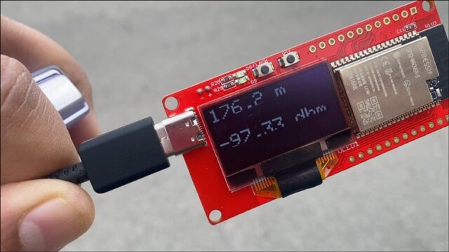 ESP32 UWB Pro Module Distance Test