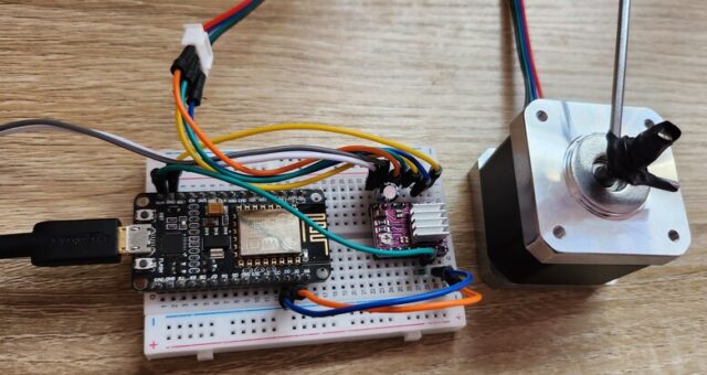 DRV8825 Driver ESP8266 NEMA 17 Stepper Motor