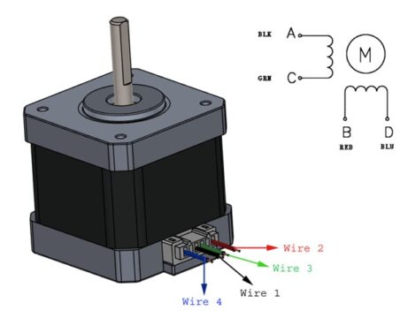Nema17 Motor Wiring