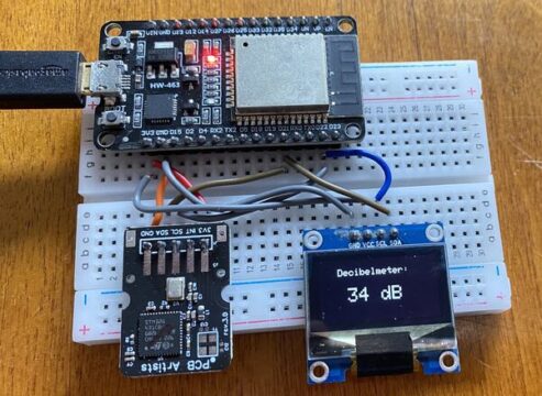 Accurate Decibelmeter ESP32 Reading