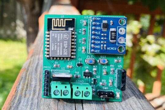 DC Energy Power Meter ESP8266