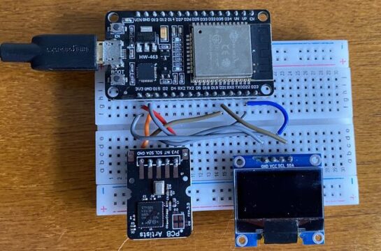 ESP32 OLED Sound Level Decibel Meter