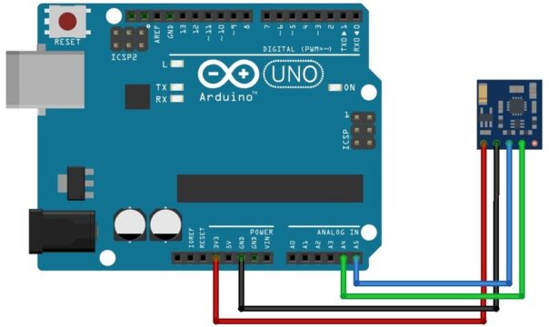 HMC5883L Magnetometer Arduino
