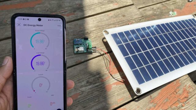 IoT Solar DC Energy Meter