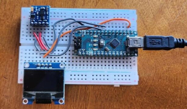 OLED Display Arduino HMC5883L Connection
