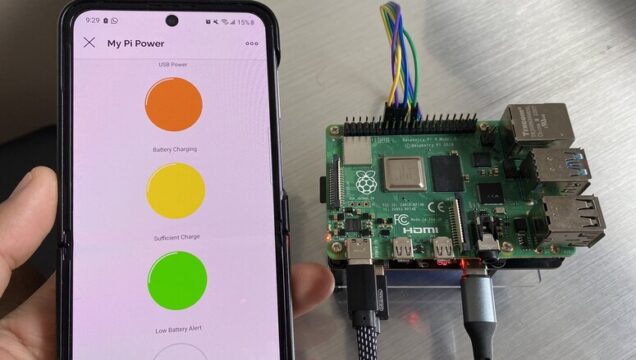 Monitor Battery Power using Raspberry Pi Blynk