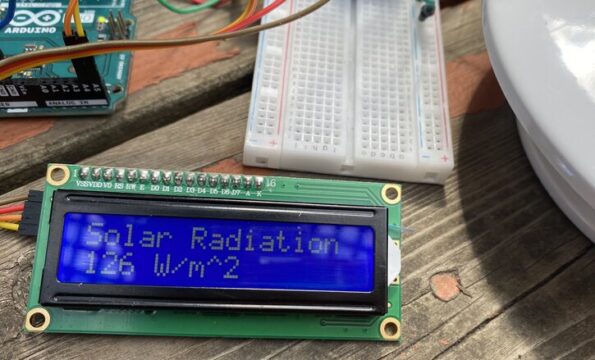 Pyranometer Sensor Solar Radiation Arduino