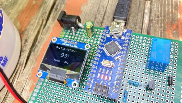 Soil Moisture Sensor Automatic Watering System