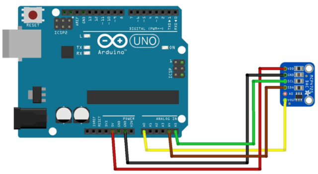 MCP4725 12-Bit DAC Arduino Interfacing