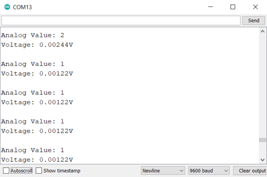 12-Bit ADC Arduino R4 Minima