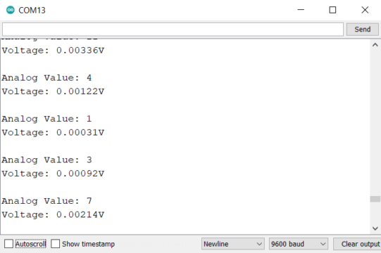 14-Bit ADC Arduino R4 Minima