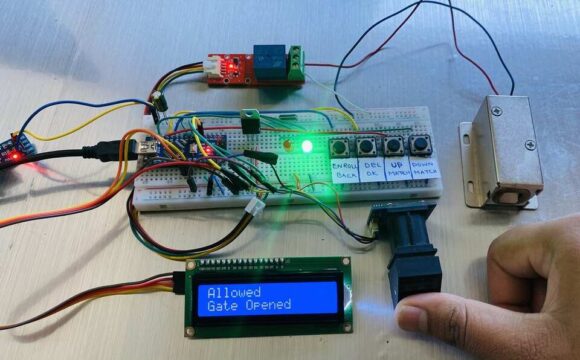 Fingerprint Security System Arduino