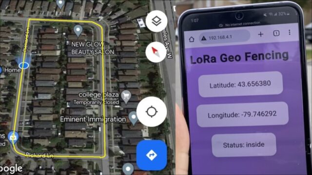 IoT LoRa Based Geo Fencing Arduino ESP