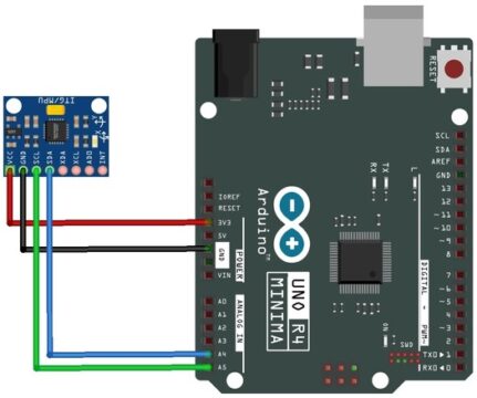 Interfacing MPU6050 Accelerometer Gyroscope with Arduino