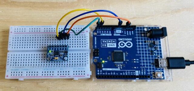 MPU6050 Arduino Connection