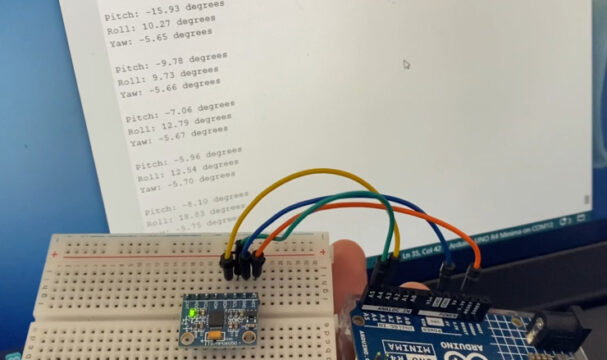 MPU6050 Arduino Pitch Roll Yaw Calculation