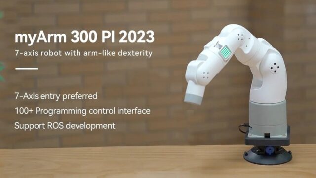 MyArm 300 Pi Unboxing & Usage – Portable 7-Axis Robotic Arm MyArm 300 PI 2023 - Portable 7-Axis Robotic Arm Review