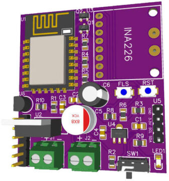3D View IoT Solar Panel Monitoring System with ESP8266 & MQTT