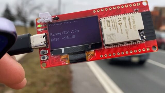 ESP32 STM32 DW3000 UWB Module Range Test
