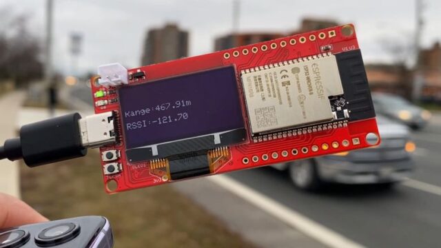 DW3000 UWB Module Range Test