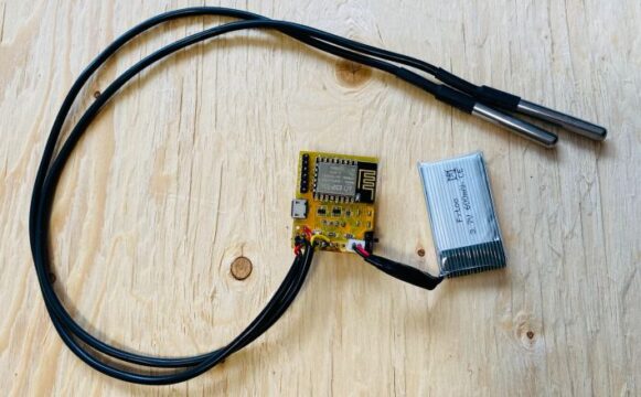 IoT-enabled Smart Fridge Hardware ESP8266