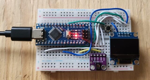 MAX30102 Arduino OLED Display