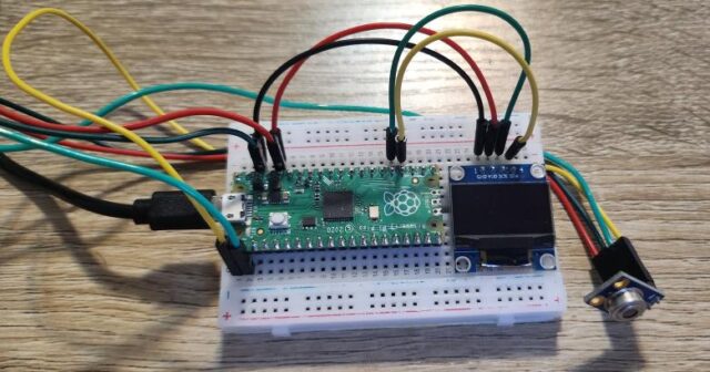 MLX90614 with OLED
