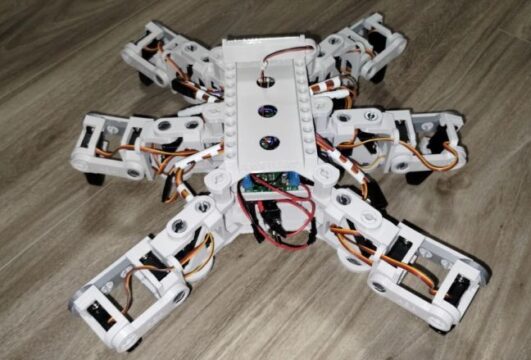 Hexapod Robot using ESP32-CAM