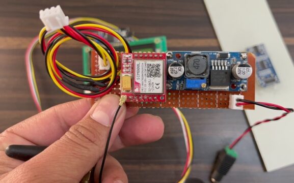 LM2596 Power Supply with SIM800L