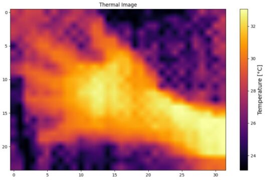 MLX90640 Thermal Image