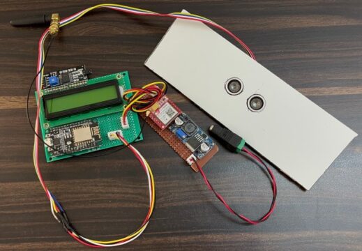 Monitor Water Level ESP8266 Blynk HC-SR04